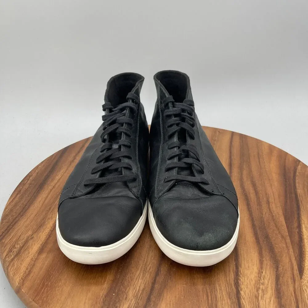 Cole Haan Grand OS CrossCourt Shoes Mens Size 11.5 M Black Leather Casual